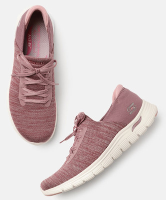 Skechers ARCH FIT VISTA-ENTRANCED Sneakers For Women(Pink , 4)