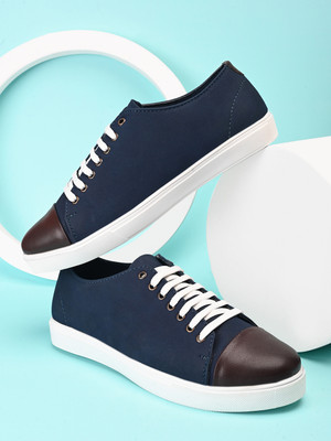 KILLER Casual Sneakers For Men(Blue, Brown , 6)
