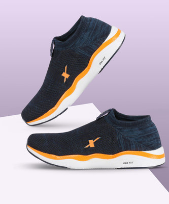 Sparx SM 484 Running Shoes For Men(Navy, Orange , 10)