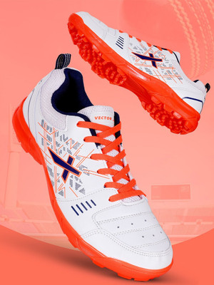 VECTOR X Blaster 22Y Synthetic Leather Upper & Mesh | PVC & Rubber Sole Cricket Shoes For Men(Multicolor , 7)