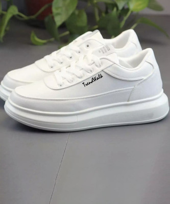 edisson Casuals shoe for Men's (white) Sneakers For Men(White , 10)