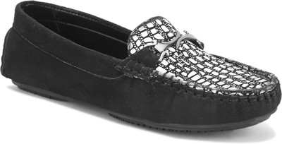 FENTACIA Loafers For Women(Black)