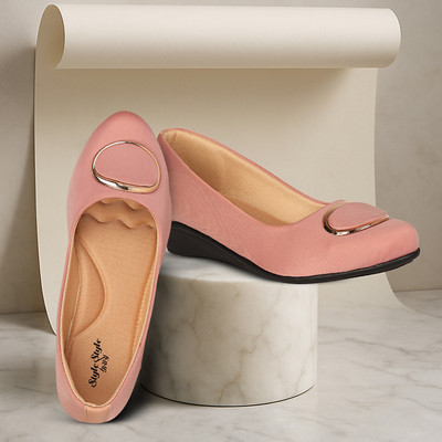 STYLE BUY STYLE Bellies For Women(Pink , 4)