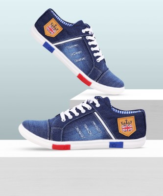 zovim Casual shoes men Sneakers For Men(Blue)