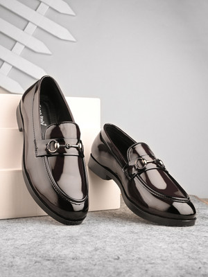 EEGO ITALY Party Wear Slip On For Men(Brown , 8)