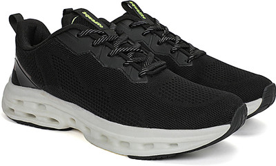 Aqualite Aqualite VEGAS-37 Men's Sports Shoes for Running with Lace-ups & Slip-Resistance Walking Shoes For Men(Black , 8)