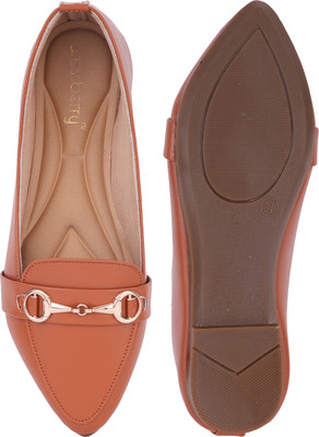 Dressberry Bellies For Women(Tan , 3)
