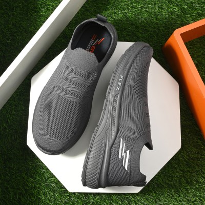 BIRDE Zang Series Memory Foam Lightweight Soft Comfortable Regular Wear Sports Shoes Walking Shoes For Men(Black)