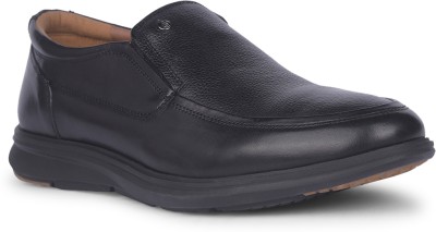 HUSH PUPPIES FEDRICO APRON SLIPON Slip On For Men(Black , 10)