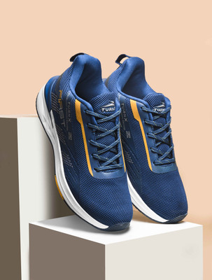 TURNX First lightweight Gym Training Running comfortable sports Running Shoes For Men(Blue , 8)