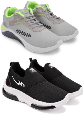 ANGO TY-GREEY TOOFAN_AIR BLACK Outdoors For Men(Grey , 9)