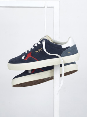 Pepe Jeans Sneakers For Men(Navy , 7)