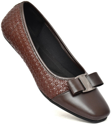 HealthFit Casual Bellies EverydayStylishClassic Design for Women's&Girl's Bellies For Women(Brown , 6)