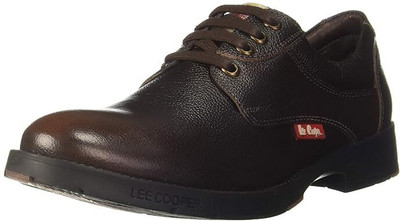 LEE COOPER LC9518B1RBROWN Lace Up For Men(Brown , 8)