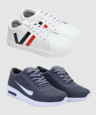 HOTSTYLE Sneakers For Men(White, Navy)