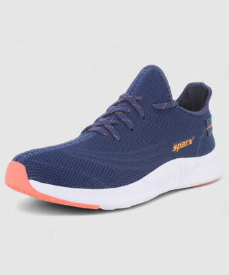 Sparx SM 9038 Running Shoes For Men(Navy, Orange , 9)