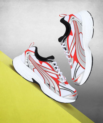 PUMA Running Shoes For Men(White , 11)