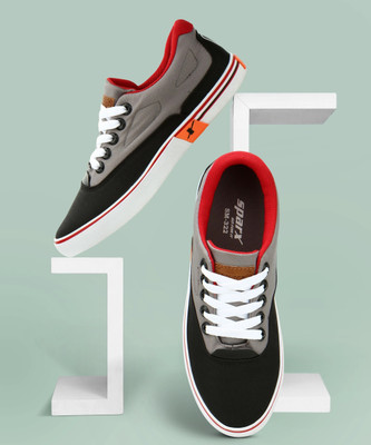 Sparx SM 322 | Stylish, Comfortable | Sneakers For Men(Black, Grey , 6 UK/India)