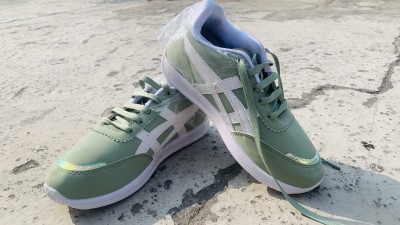 CJ Enterprises Slip On Sneakers For Women(Green)