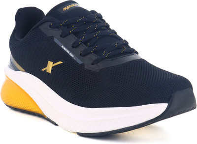 Sparx SM 905 Running Shoes For Men(Black, Gold , 6)