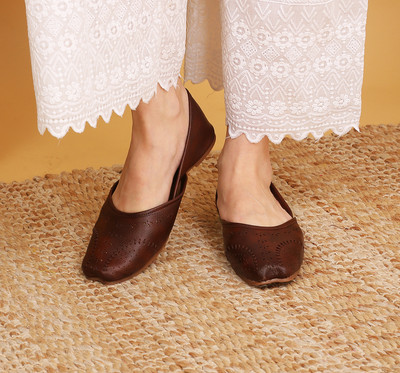 RAHEGAS Bellies For Women(Brown , 3)