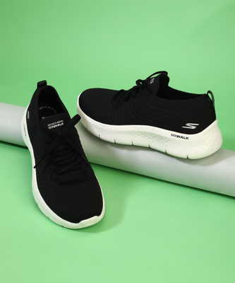 Skechers GO WALK FLEX - EARLY Walking Shoes For Women(Black , 2)