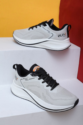 Abros KICK Running Shoes For Men(Beige , 9)