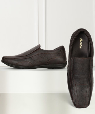 Bata Slip On For Men(Brown , 7)