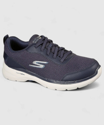 Skechers GO WALK 6 - BOLD KNIGHT Walking Shoes For Men(Navy , 9)