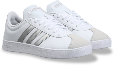 ADIDAS VL COURT BASE Sneakers For Women(White , 6)