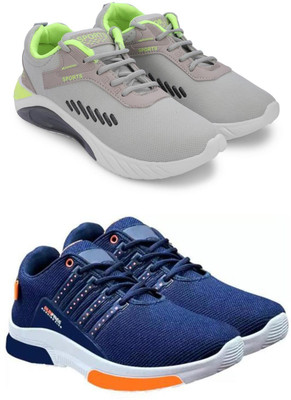 ANGO TY-GREEY TOOFAN_RUNFREE BLUE Outdoors For Men(Grey , 9)