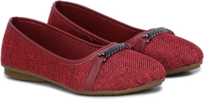 BellaQueen Women Bellies(Maroon , 5)