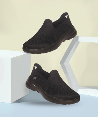 Skechers GO WALK 6 - TRAVERSE Walking Shoes For Men(Black , 8)