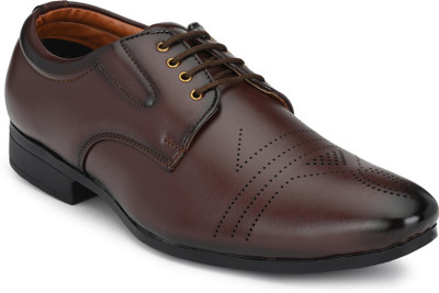 Karsun office shoes for men |executive |college |professional Lace Up For Men(Brown , 9)