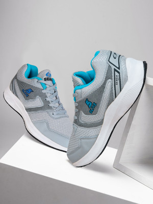 JD Boots Sports Shoes for Men's Running | Walking Shoes | Casual Shoes Running Shoes For Men(Grey , 9)