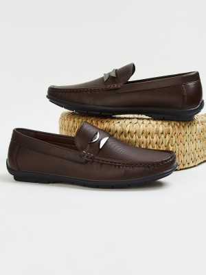 CODE by Lifestyle Loafers For Men(Brown , 6)