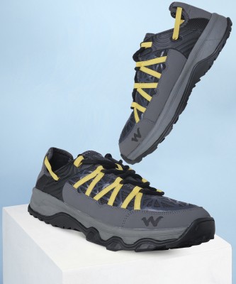Wildcraft Trail Shoes Hiking & Trekking Shoes For Men(Grey, Yellow)