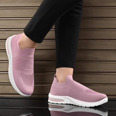 Layasa Stylish Casual Sports Shoe Running Shoes For Women(Pink)