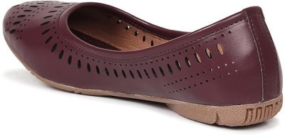 Yahe Y-132 Bellies For Women(Maroon , 8)