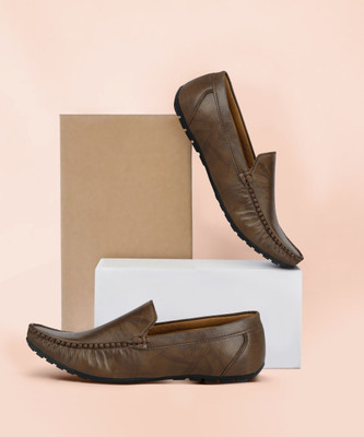 GULASS WICK Loafers For Men(Brown , 8)