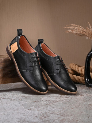 KILLER Premium Classic Elegance Derby For Men(Black , 7)