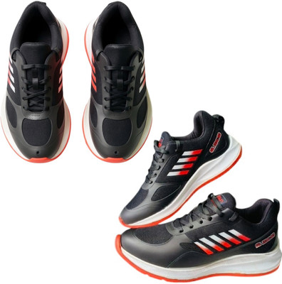 Plama Stylish Casual Shoes for Men – Perfect for Daily Wear Casuals For Men(Grey, Black , 10)