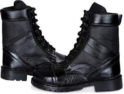 BRONIKA Boots For Men(Black , 7)