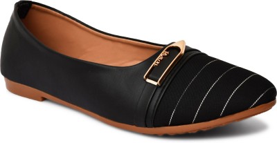 A J COMRADES Bellies For Women(Black , 8)