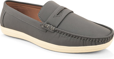 Prolific Loafers For Men(Grey , 10)
