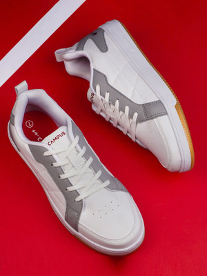 CAMPUS OG-07 Sneakers For Men(White, Grey , 7)