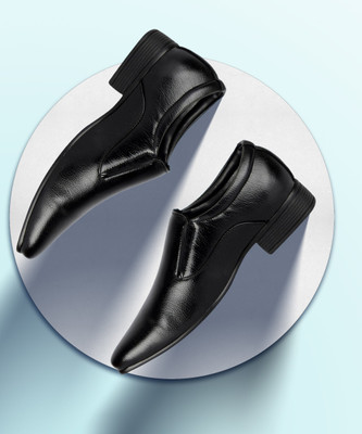 Bata Formal Shoes Slip On For Men(Black , 9)