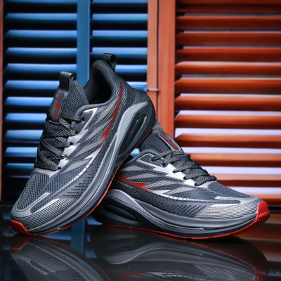 asian Quantum-25 Men’s Running Shoes | Stylish, Lightweight & Sporty Boys Shoes Running Shoes For Men(Grey , 8)