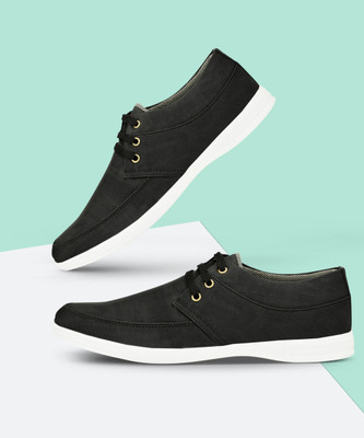 LE GREEM Comfortable|Ultra Light Weight|Breathable Sneakers For Men(Black , 10)