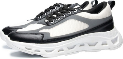 Volton Lifestyle Ashes Illusion Grey Sports Shoes | Lightweight Chunky Sole with Cushioned Insole Sneakers For Men(Grey , 6)